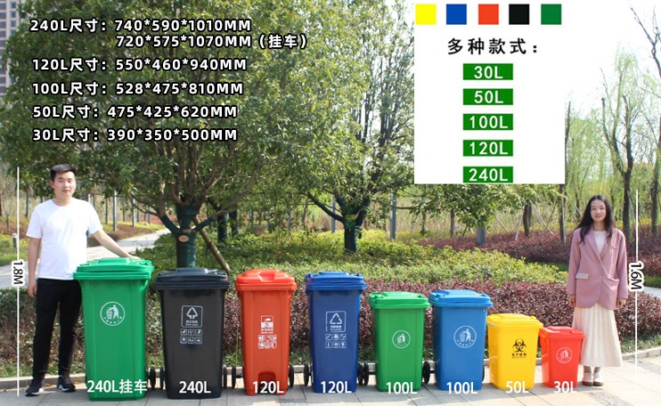 塑料垃圾桶尺寸 塑料垃圾桶尺寸